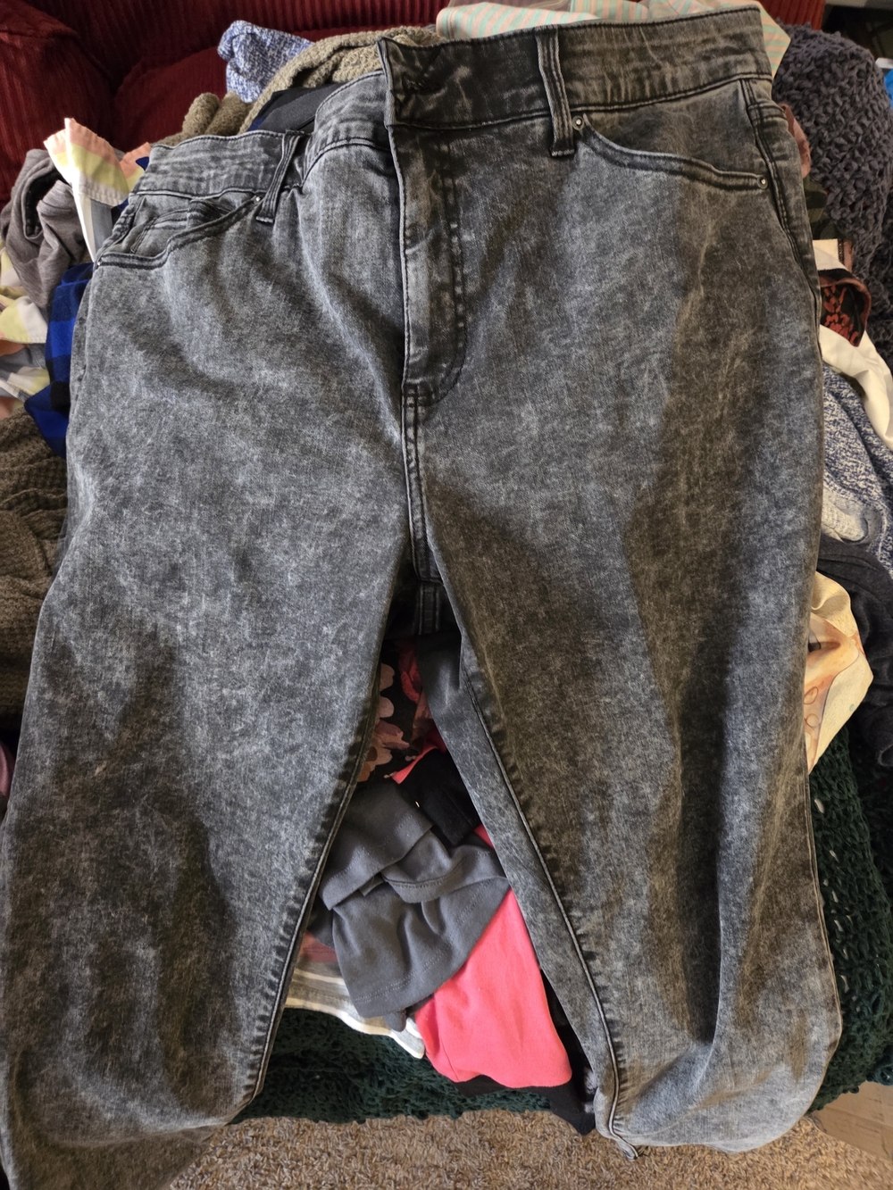 LuLaRoe Black Acid-Wash Women’s Jeans